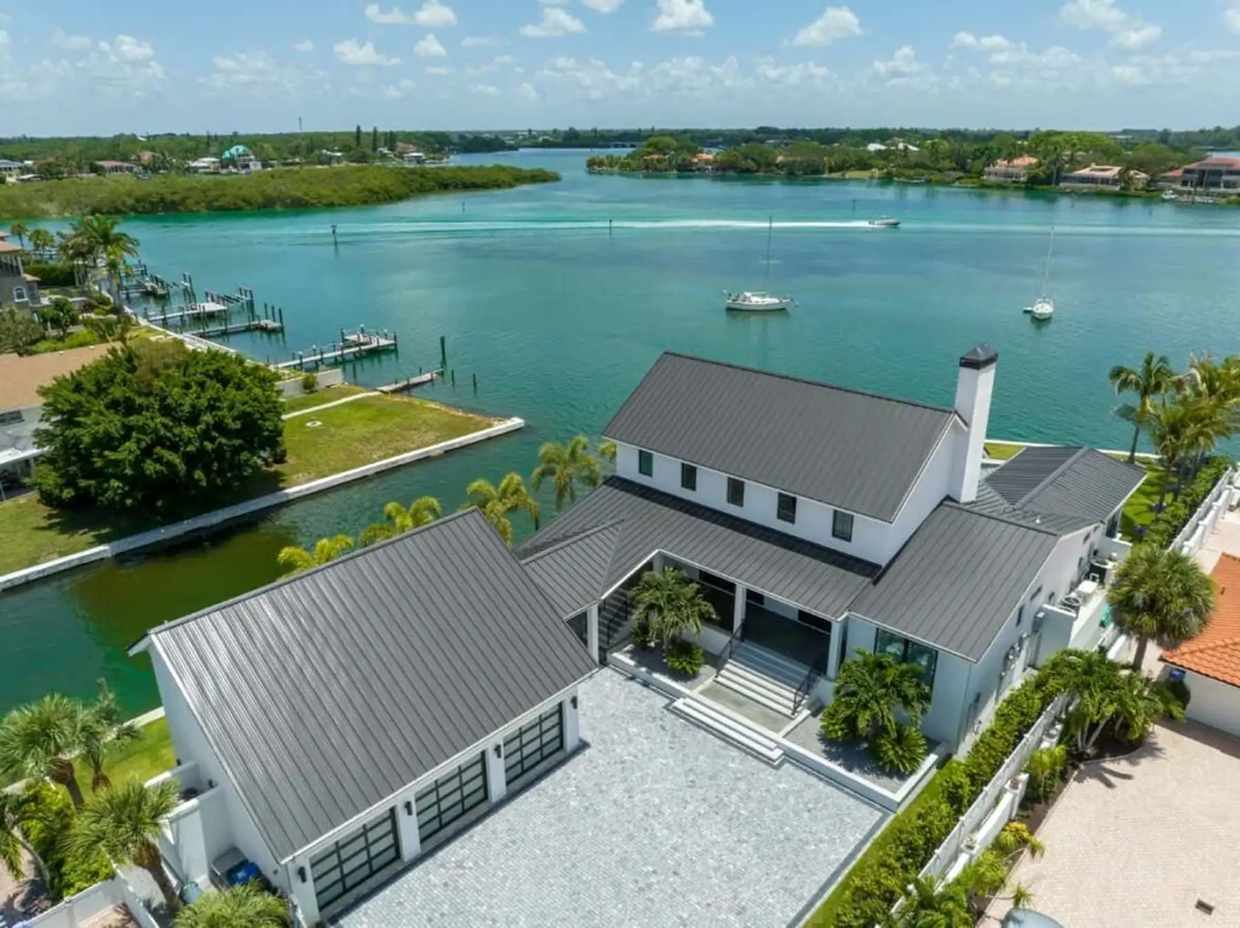 New Kynar Matte Black Metal Roof